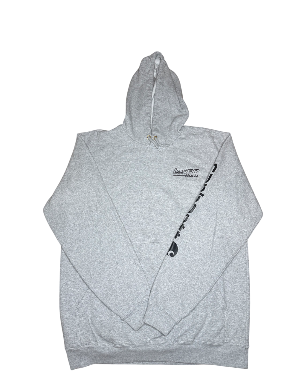 Carhartt Light Grey With Black Lettering Sweatshirt