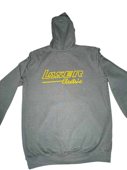 Carhartt Olive Green With Yellow Lettering Sweatshirt