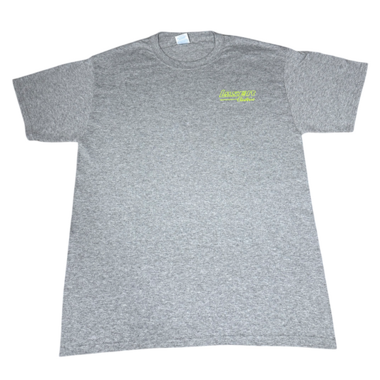 Grey With Yellow Lettering T-Shirt