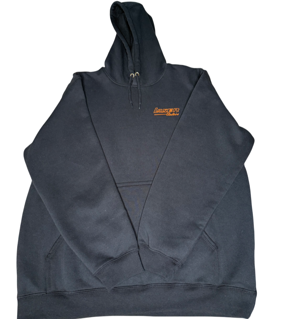 Carhartt Black With Orange Lettering Sweatshirt